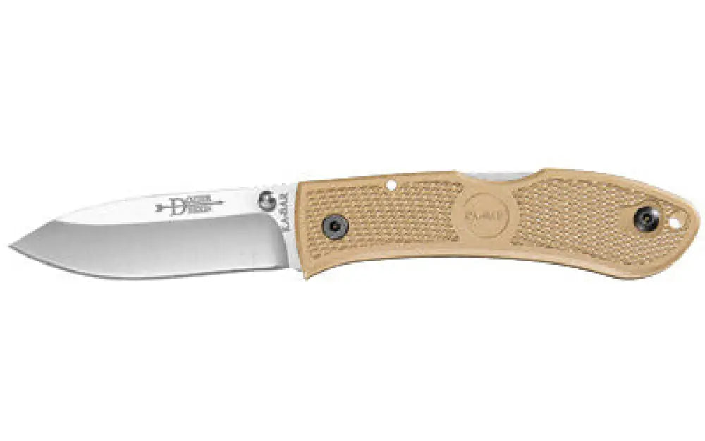 Kbar Dozier Fldg Hunter 3’’ Coyote Buy at Faith and Freedom Outdoors - Folding Knives - Knife