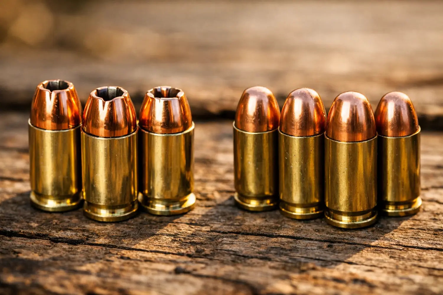 Premium defensive rounds compared to practice ammunition for budget-conscious shooting