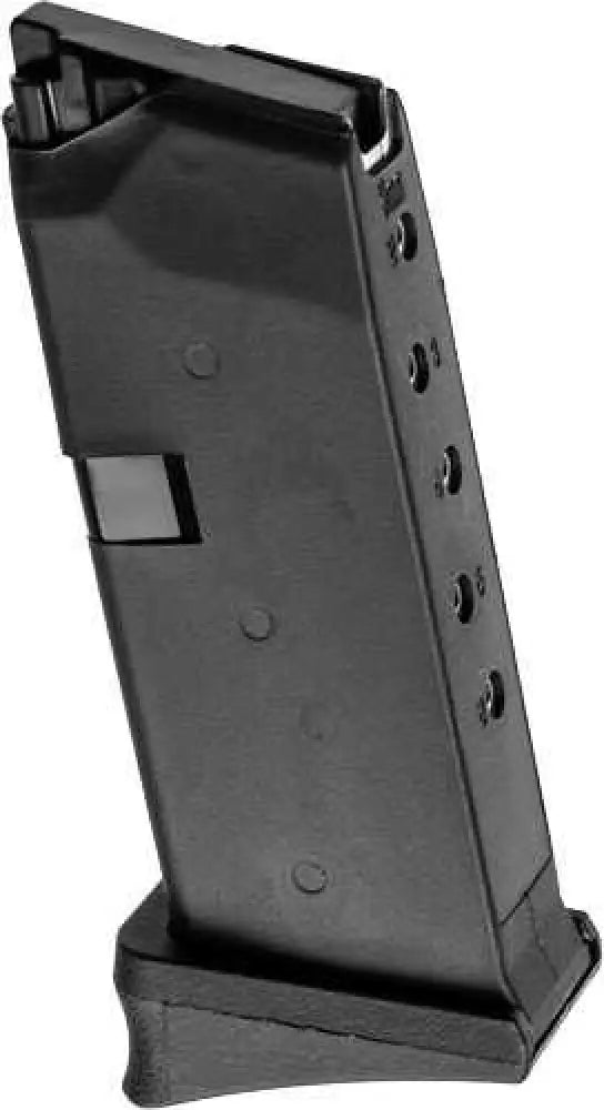 Kci Usa Inc Magazine Glock 43 9mm 6 Rd Black Poly with Grip Ext - Kcimz053