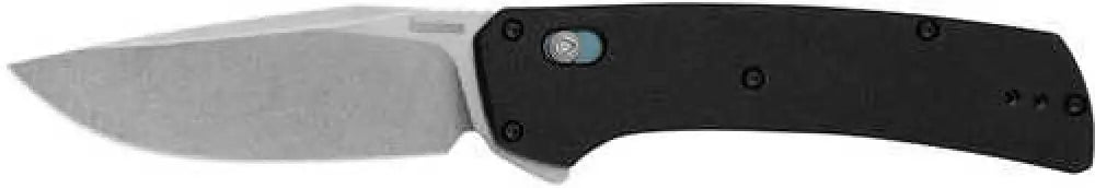 Kershaw 2047 Layup 3.40’’ Folding Drop Point Plain Stonewashed D2 Steel Blade Black Gfn Handle