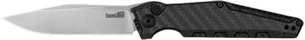 Kershaw 7900cf Launch 7 Edc 3.75’’ Automatic Clip Point Plain Satin Cpm Magnacut Steel Blade Black Aluminum/carbon