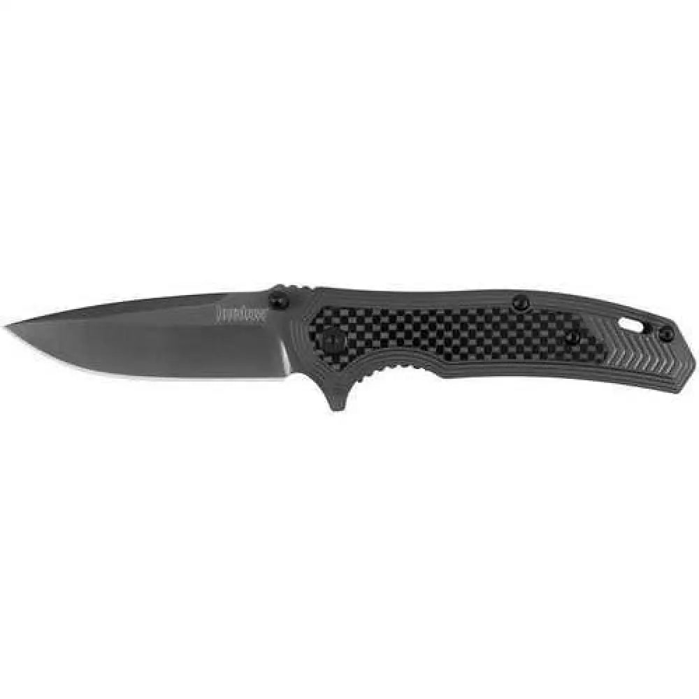 Kershaw 8310 Fringe Folder 3’’ Knife 8cr13mov Stainless Steel Ticn Gray Drop Point