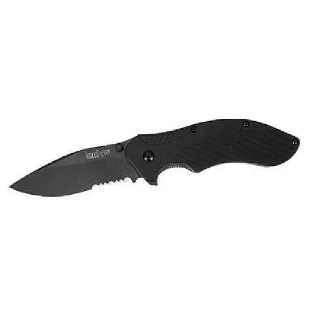 Kershaw Clash Black Serrated Folding Knife Md: 1605cktst - 1605cktst