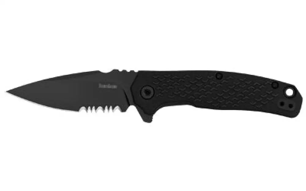 Kershaw Conduit Serrated 2.9’’ Black Buy at Faith and Freedom Outdoors - Folding Knives - Knife/assisted