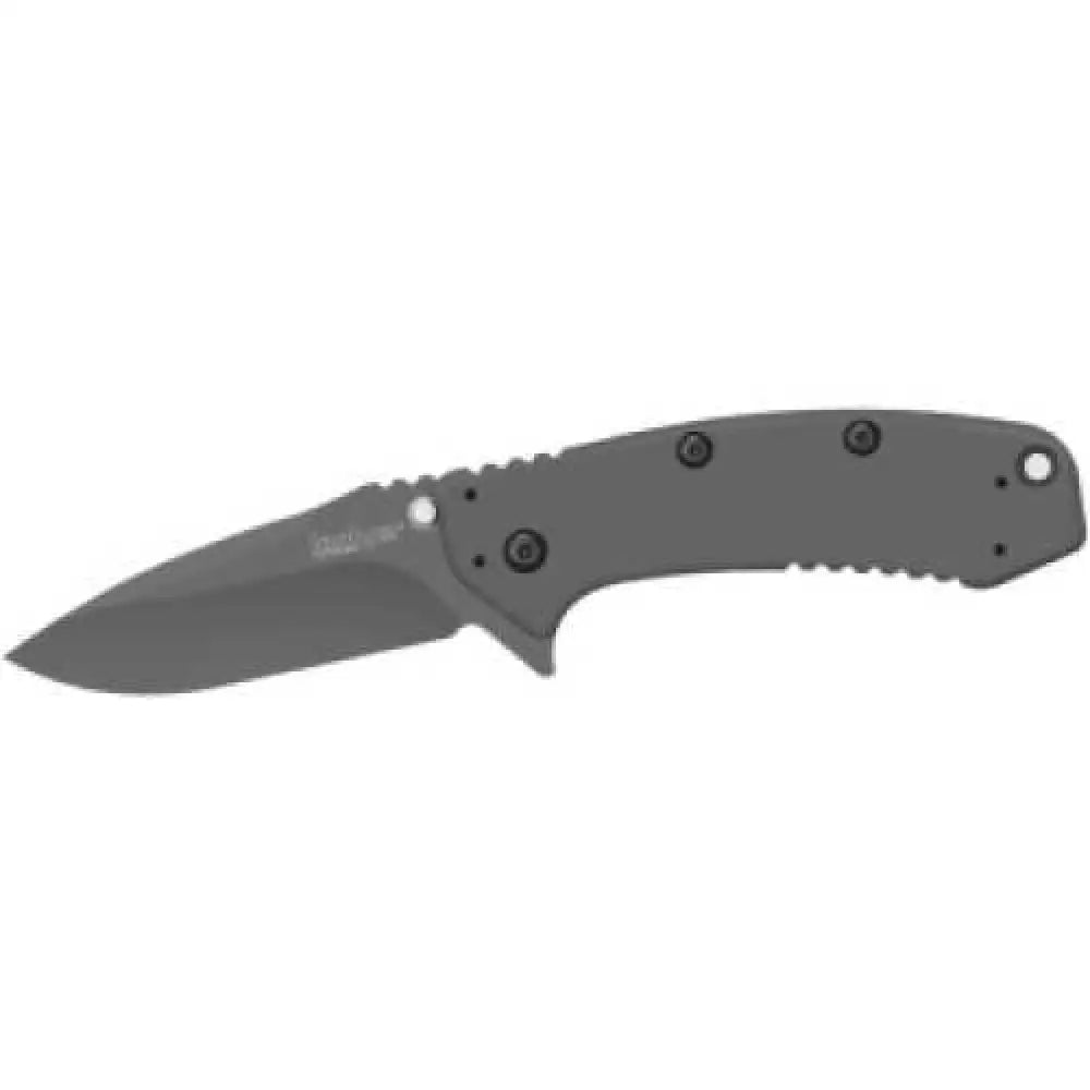 Kershaw Cryo Folding Knife/assisted 8cr13mov/titanium Carbo Nitride Coating Plain Clip Point Thumb Stud/flipper/pocket