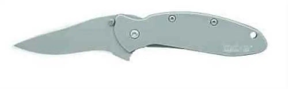 Kershaw Frame Lock Scallion Folding Knife/assisted 420hc/satin Plain Clip Point Thumb Stud/pocket 2.25’’ Satin 410