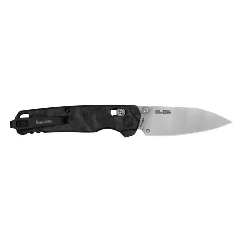 Kershaw Knives Bel Air Folding Knife 3.1’’ Reverse Tanto Blade Carbon Fiber Black Buy at Faith and Freedom Outdoors