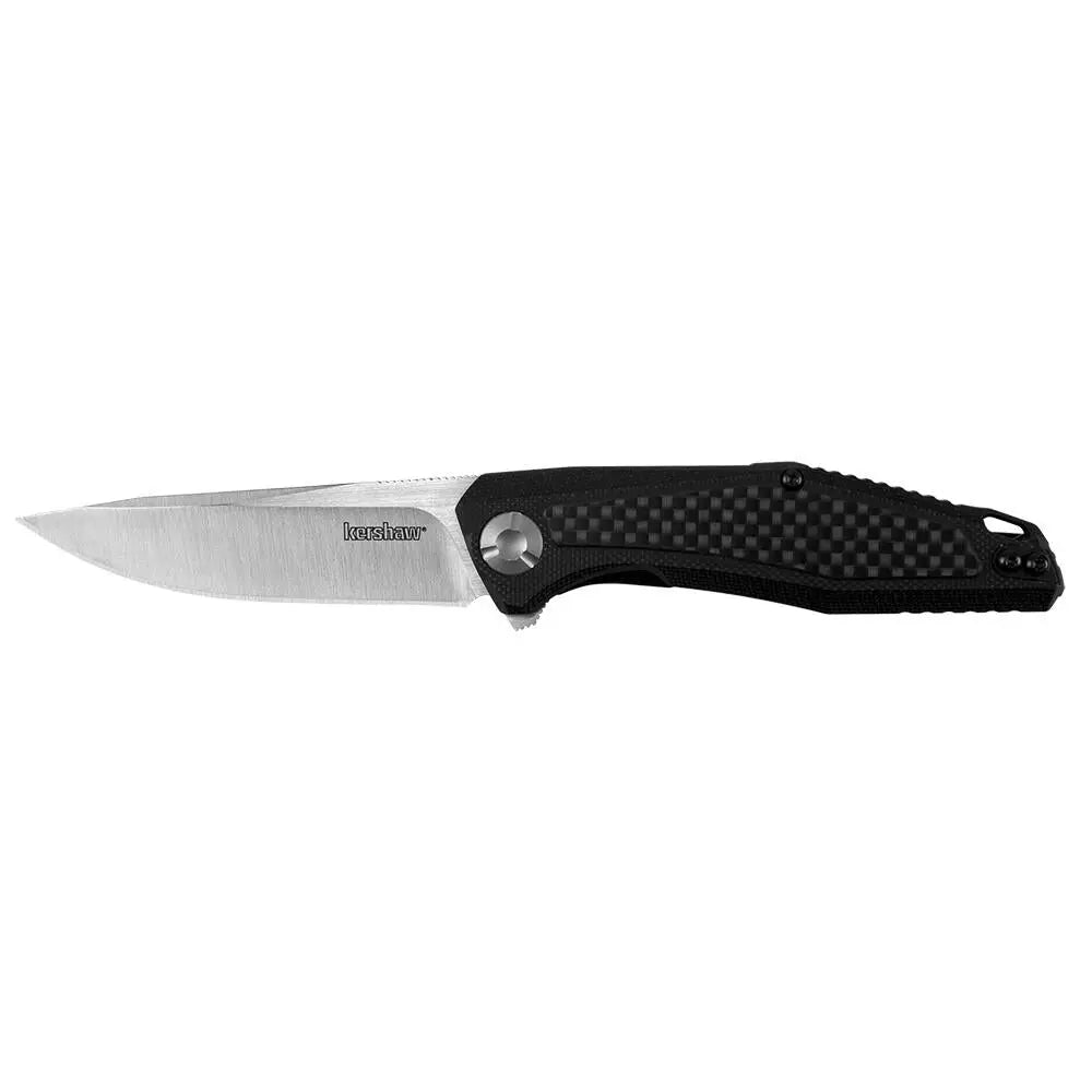 Kershaw Knives & Edged Tools|knives Atmos Folding Knife 3’’ Drop Point Blade Black Buy at Faith and Freedom Outdoors