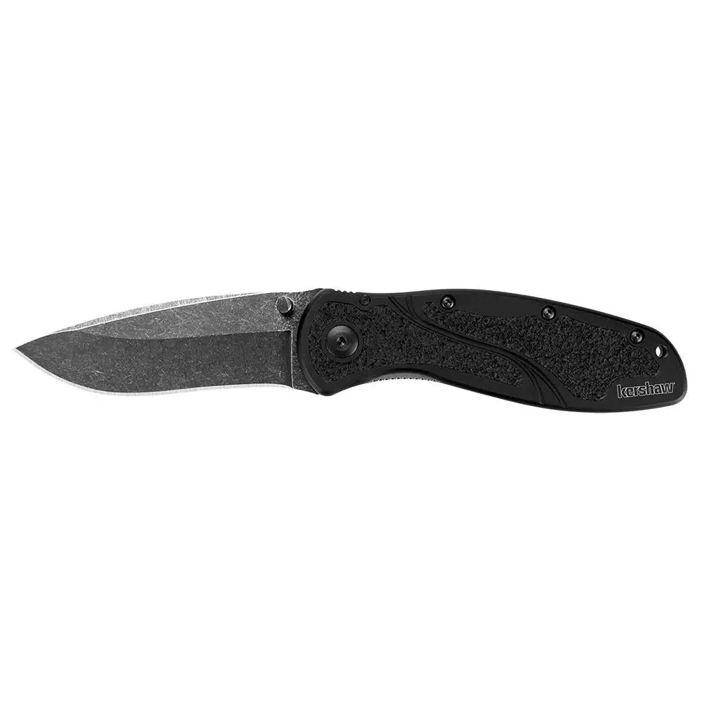 Kershaw Knives & Edged Tools|knives Blur Folding Knife 3-2/5’’ Drop Point Blade Black Buy at Faith and Freedom Outdoors