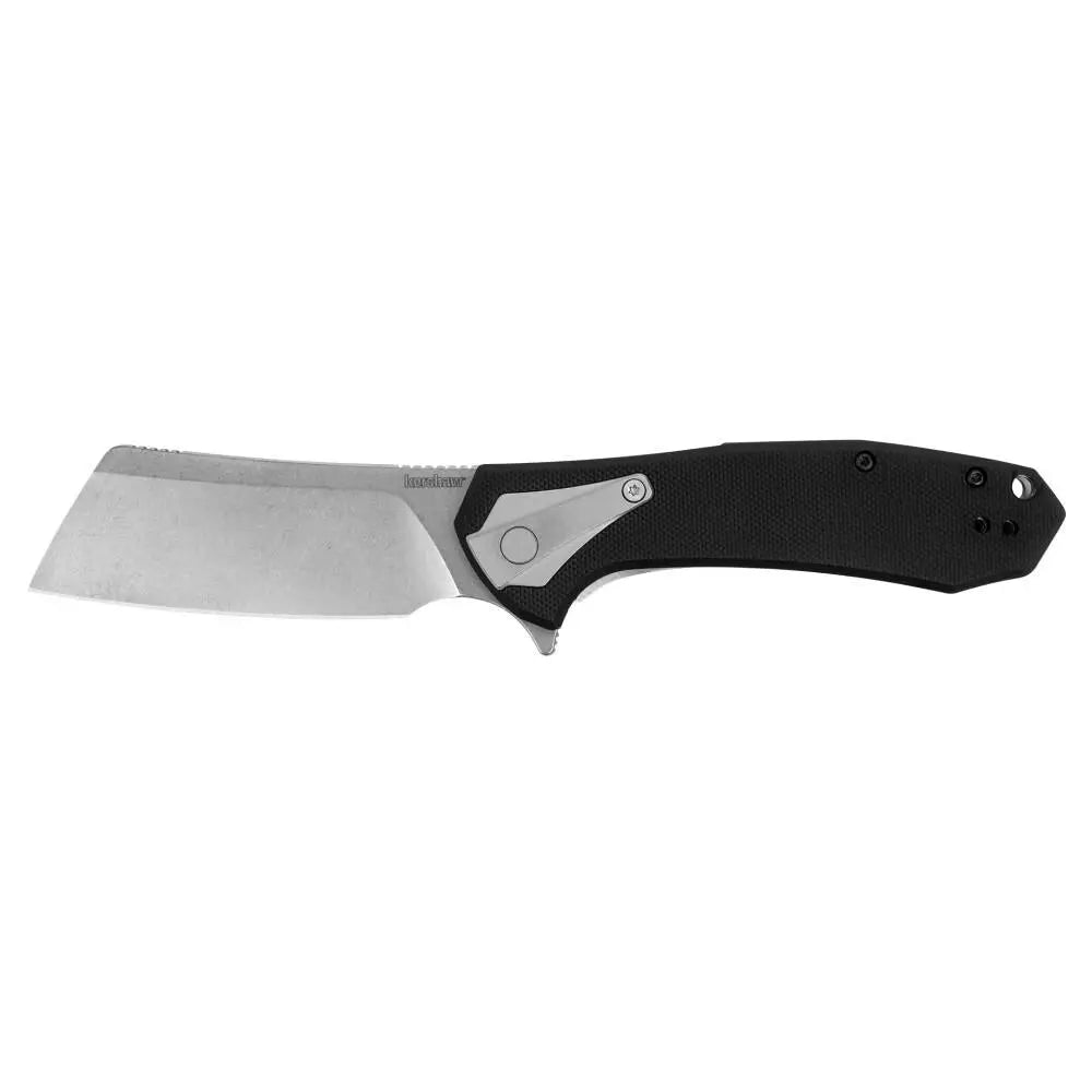 Kershaw Knives & Edged Tools|knives Bracket Folding Knife 3-2/5’’ Cleaver Blade Black Buy at Faith and Freedom Outdoors
