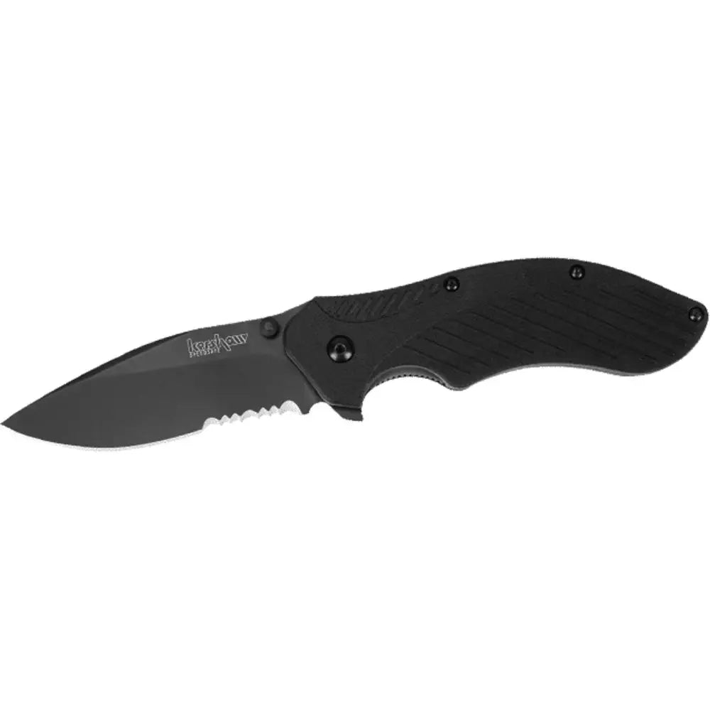 Kershaw Knives & Edged Tools|knives Clash Folding Knife 3-1/10’’ Drop Point Blade Black Buy at Faith and Freedom