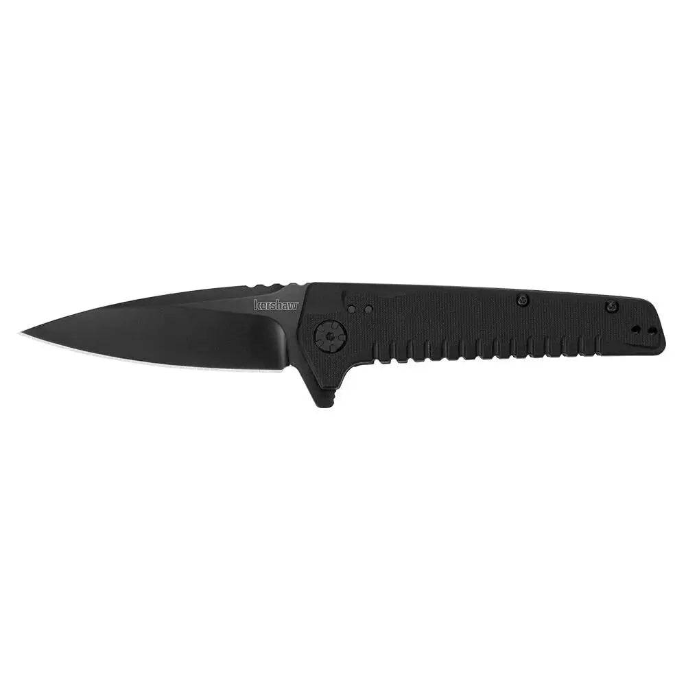Kershaw Knives & Edged Tools|knives Fatback Folding Knife 3-1/2’’ Drop Point Blade Black Buy at Faith and Freedom