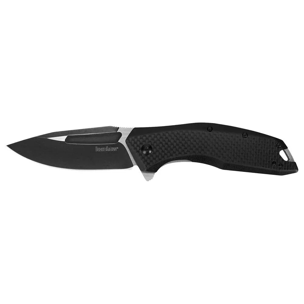 Kershaw Knives & Edged Tools|knives Flourish Folding Knife 3-1/2’’ Drop Point Blade Black Buy at Faith and Freedom