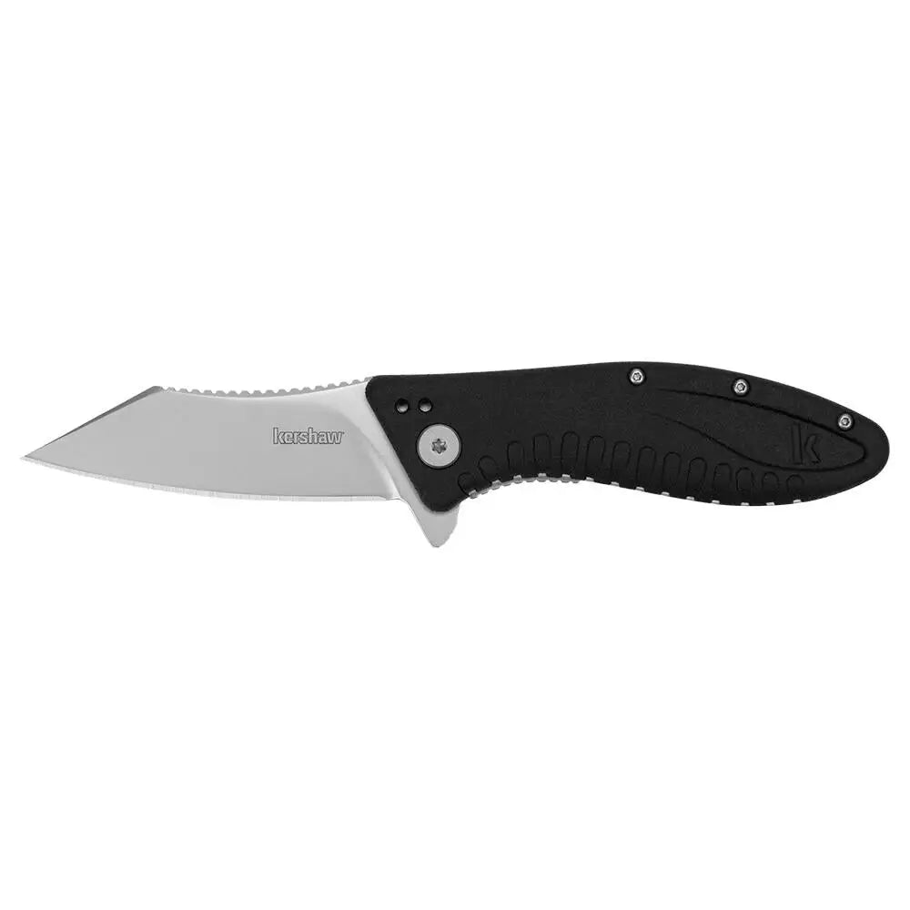 Kershaw Knives & Edged Tools|knives Grinder Folding Knife 3-1/4’’ Clip Point Blade Black Buy at Faith and Freedom