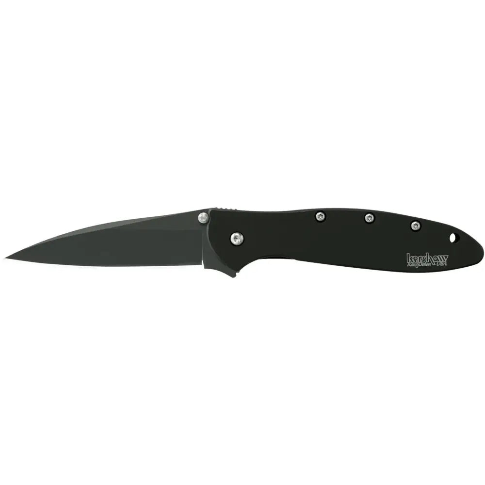 Kershaw Knives & Edged Tools|knives Ken Onion Leek Folding Knife 3’’ Drop Point Blade Black Buy at Faith and Freedom