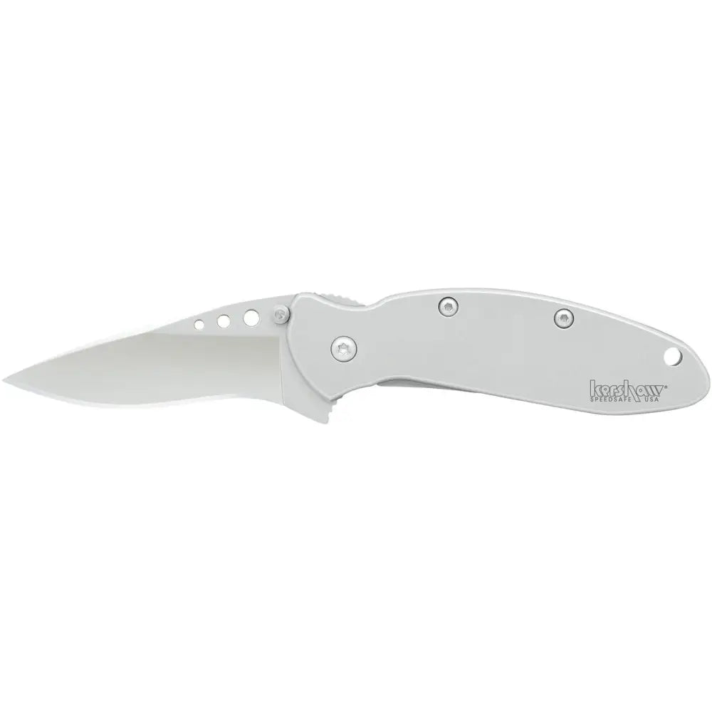 Kershaw Knives & Edged Tools|knives Ken Onion Scallion Folding Knife 2-2/5’’ Drop Point Blade Silver Buy at Faith