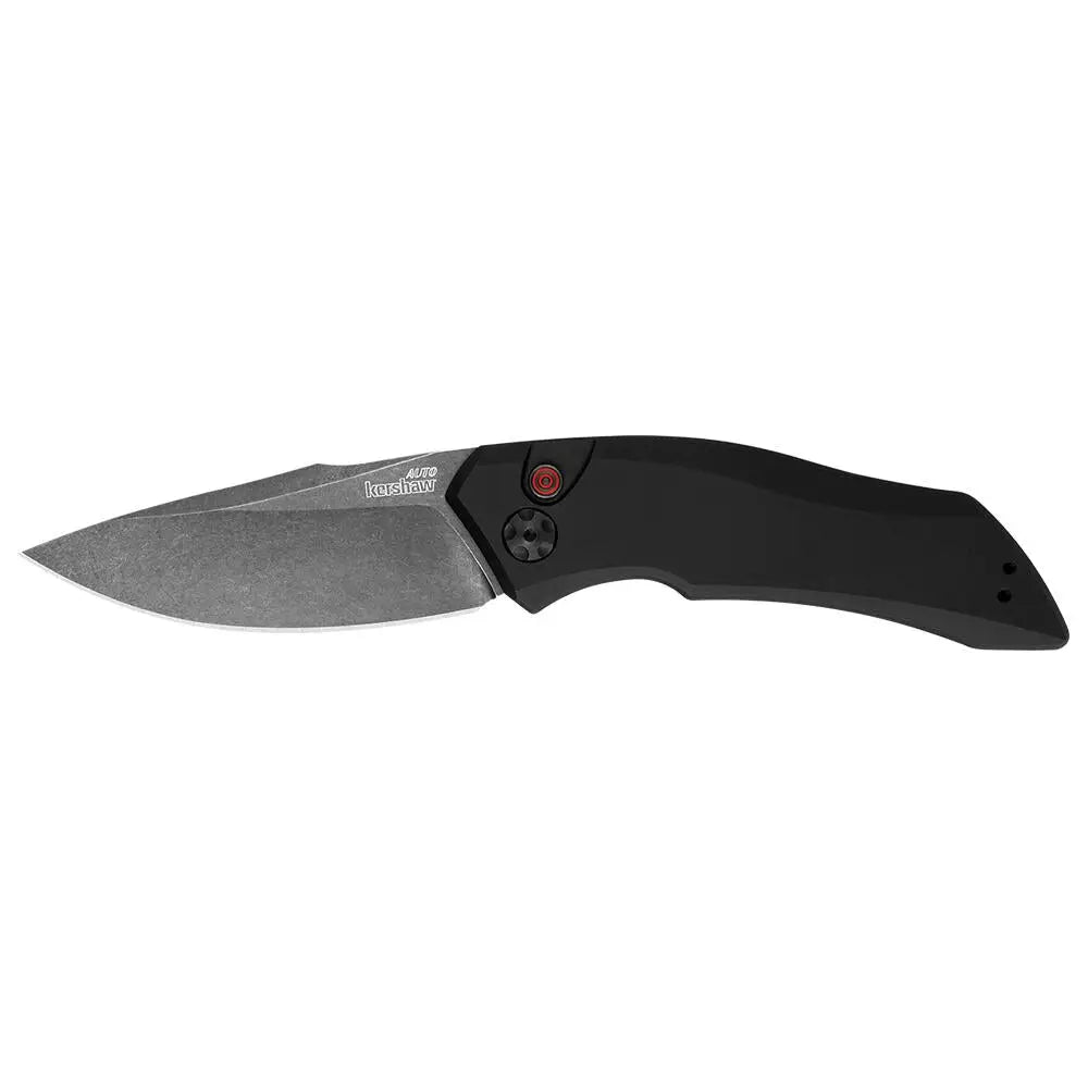 Kershaw Knives & Edged Tools|knives Launch 1 Automatic Folding Knife 3-2/5’’ Drop Point Blackwash Buy at Faith