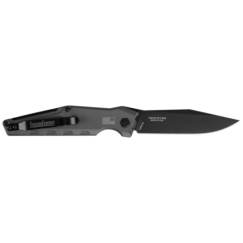 Kershaw Knives & Edged Tools|knives Launch 7 Automatic Knife 3-7/10’’ Drop Point Blade Grey Buy at Faith and Freedom