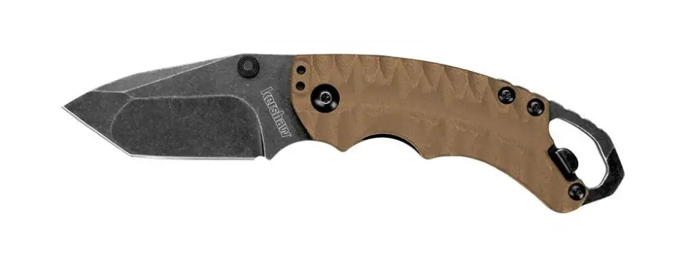 Kershaw Knives & Edged Tools|knives Shuffle Ii Knife - Tan / Tanto Buy at Faith and Freedom Outdoors