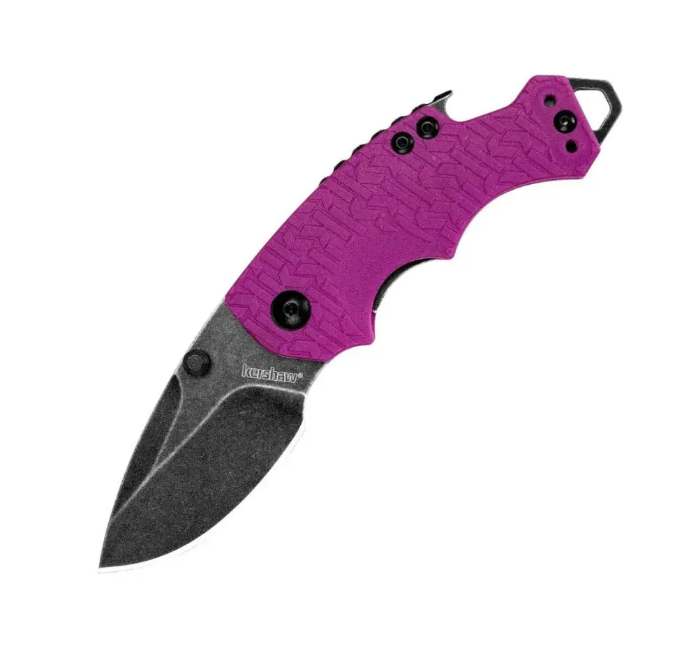 Kershaw Knives & Edged Tools|knives Shuffle Knife - Blackwash Finish / Purple Buy at Faith and Freedom Outdoors