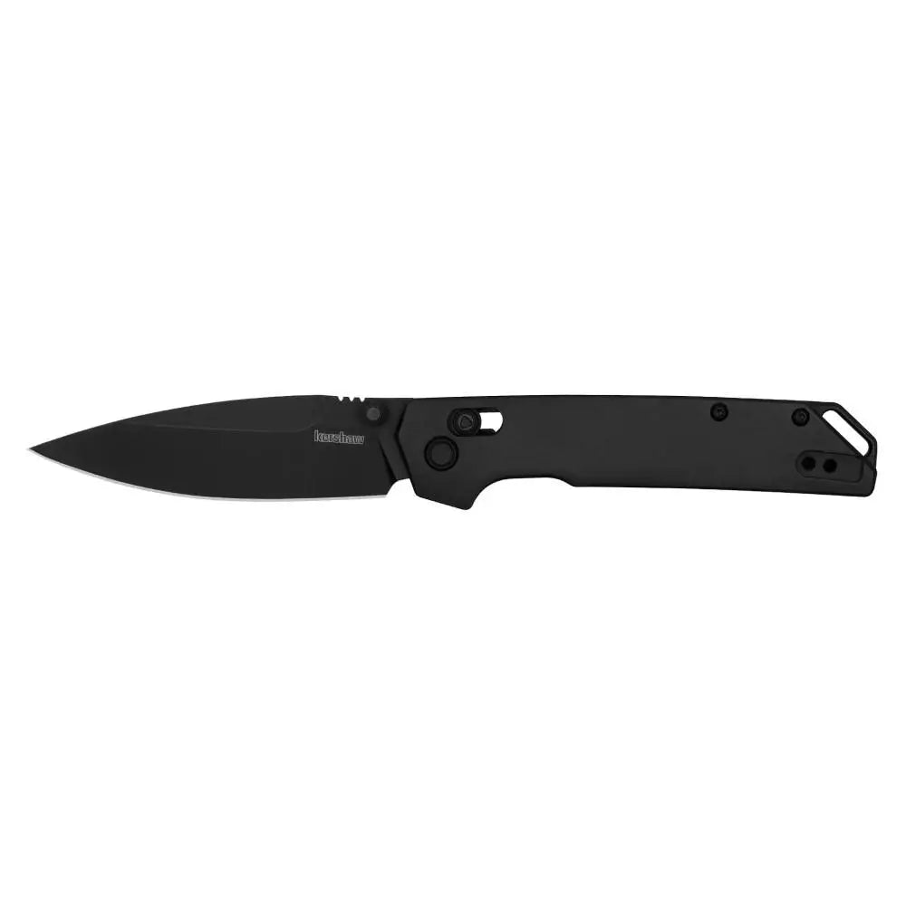 Kershaw Knives Iridium Folding Knife 3-2/5’’ Spear Point Blade Black Buy at Faith and Freedom Outdoors