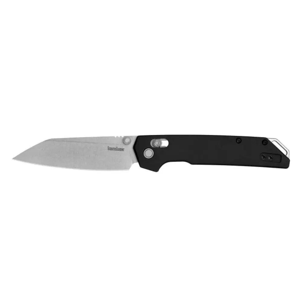 Kershaw Knives Iridium Reverse Tanto Folding Knife 3-2/5’’ Blade Black Buy at Faith and Freedom Outdoors