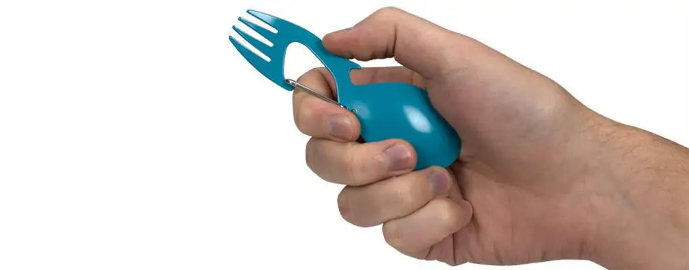 Kershaw Knives Utensils Ration Teal Eating Utensil / Multi-tool - 4-3/5’’ Overall Length Buy at Faith and Freedom