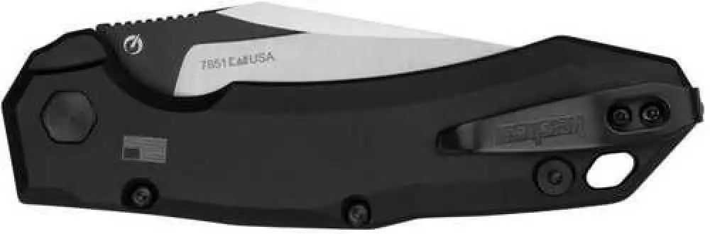 Kershaw Launch 19 Automatic Knife 3-3/10’’ Clip Point Blade Black Tan 7851