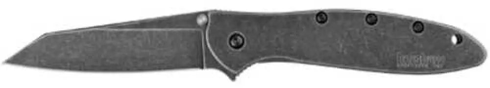 Kershaw Random Leek- Blackwash Folding Knife - 1660rbw
