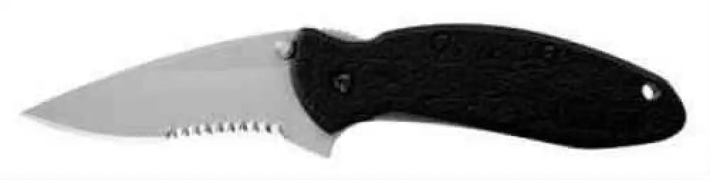 Kershaw Scallion Black Serrated - Brand New in Package - 1620st