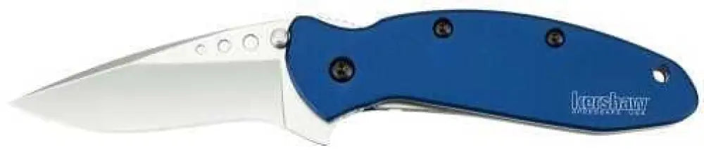 Kershaw Scallion Folding Knife/assisted 420hc/satin Plain Clip Point Thumb Stud/pocket 2.25’’ Aluminum - 1620nb