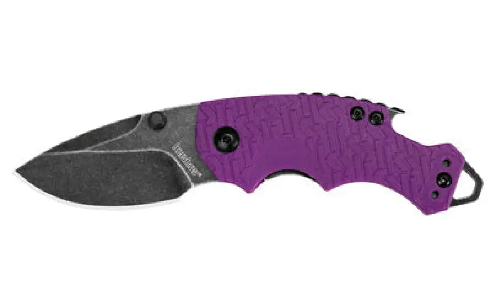 Kershaw Shuffle 2.4’’ Blackwash Prpl Buy at Faith and Freedom Outdoors - Folding Knives - Knife
