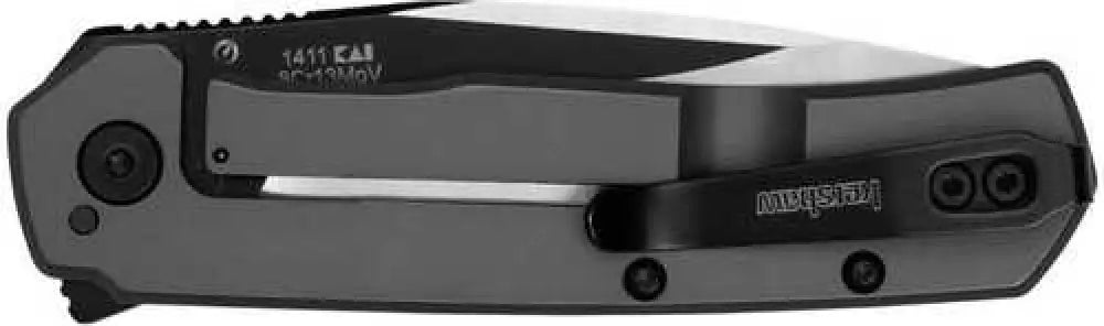 Kershaw Thermal Folding Knife 3’’ Drop Point Blade Grey - 1411