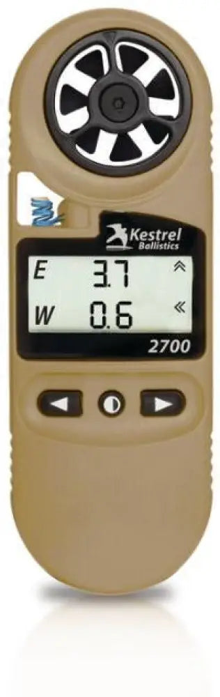 Kestrel Meters Emergency & Survival Kestrel 2700 Ballistics Weather Meter with Link - Tan Buy at Faith and Freedom