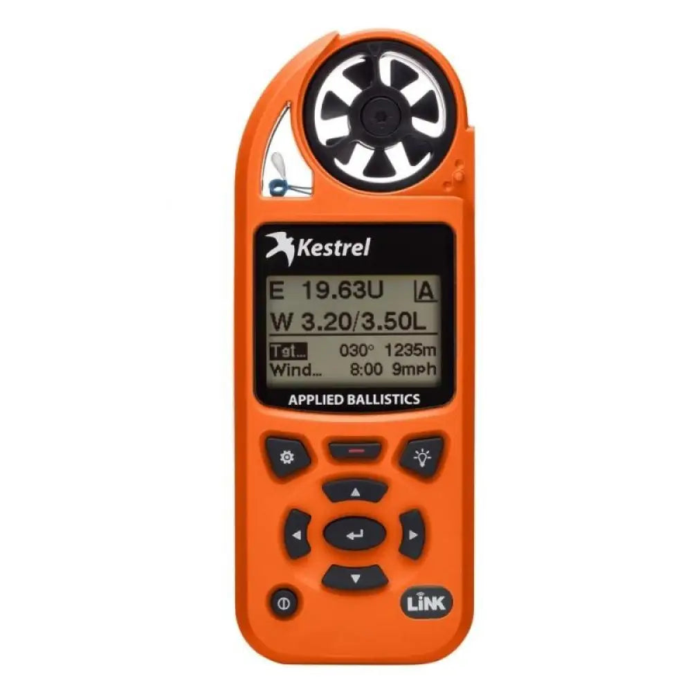Kestrel Meters Emergency & Survival Kestrel 5700 Elite Weather Meter with Applied Ballistics Link Blaze Orange Buy