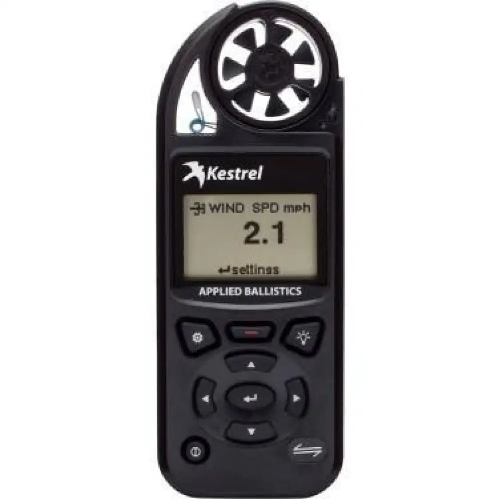 Kestrel Meters Emergency & Survival Kestrel 5700 Elite Weather Meter with Applied Ballistics Link - Black Buy at Faith