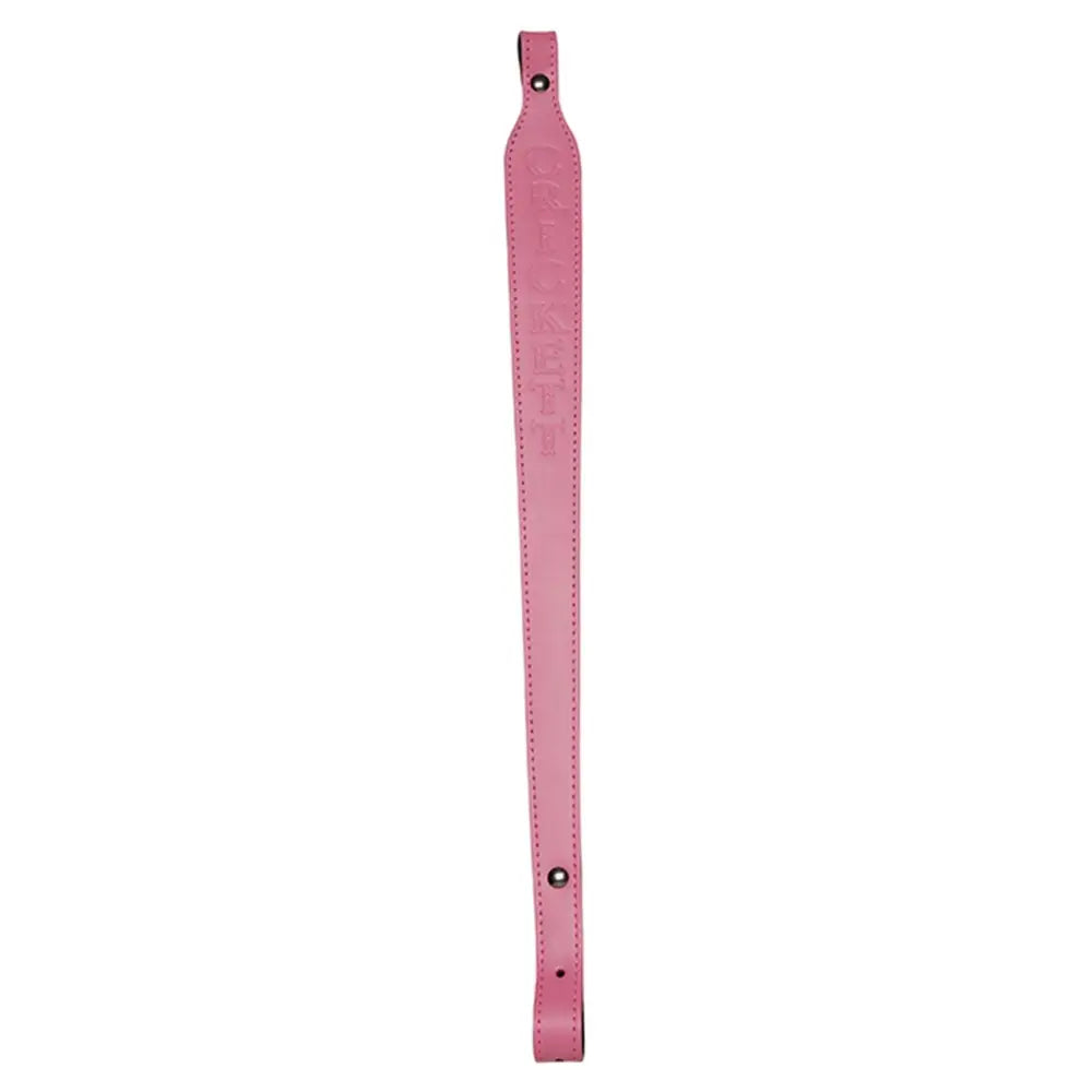 Keystone Sporting Arms Slings Crickett Leather Sling Pink Buy at Faith and Freedom Outdoors