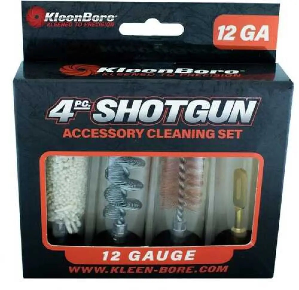 Kleen-bore 4pc 12 Ga Accessory Cleaning Set - 12gaset
