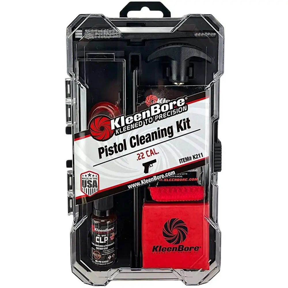 Kleen Bore Gun Cleaning Kits Kleenbore Handgun Kit 22 Cal Buy at Faith and Freedom Outdoors
