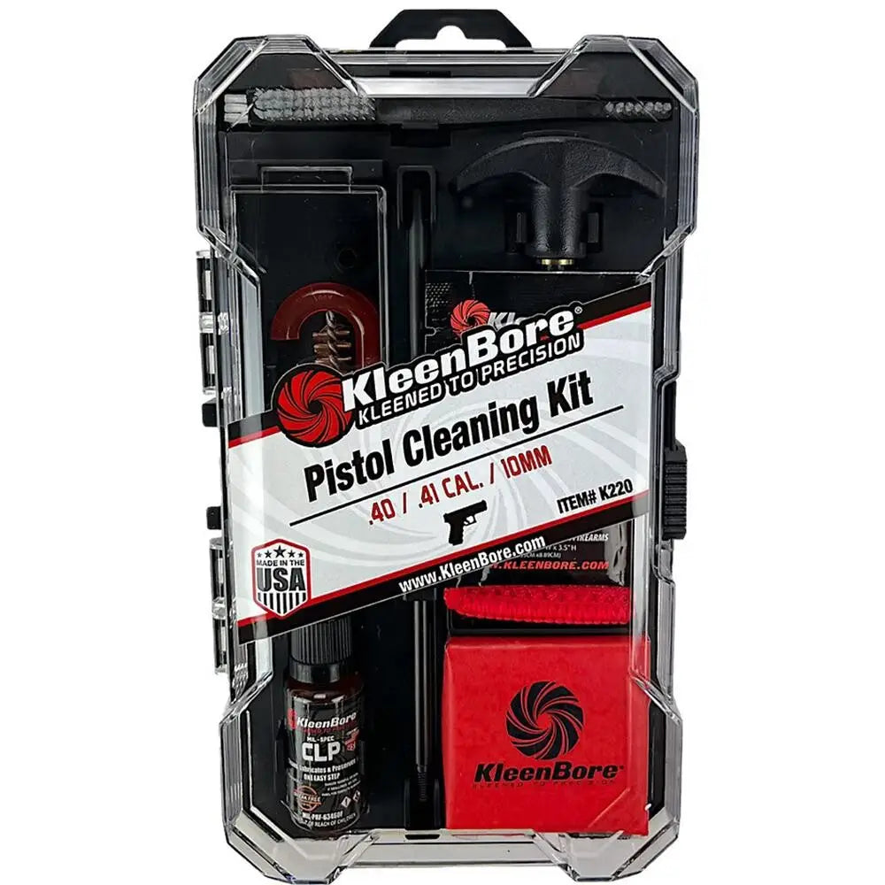 Kleen Bore Gun Cleaning Kits Kleenbore Handgun Kit 40/.41/10mm Buy at Faith and Freedom Outdoors
