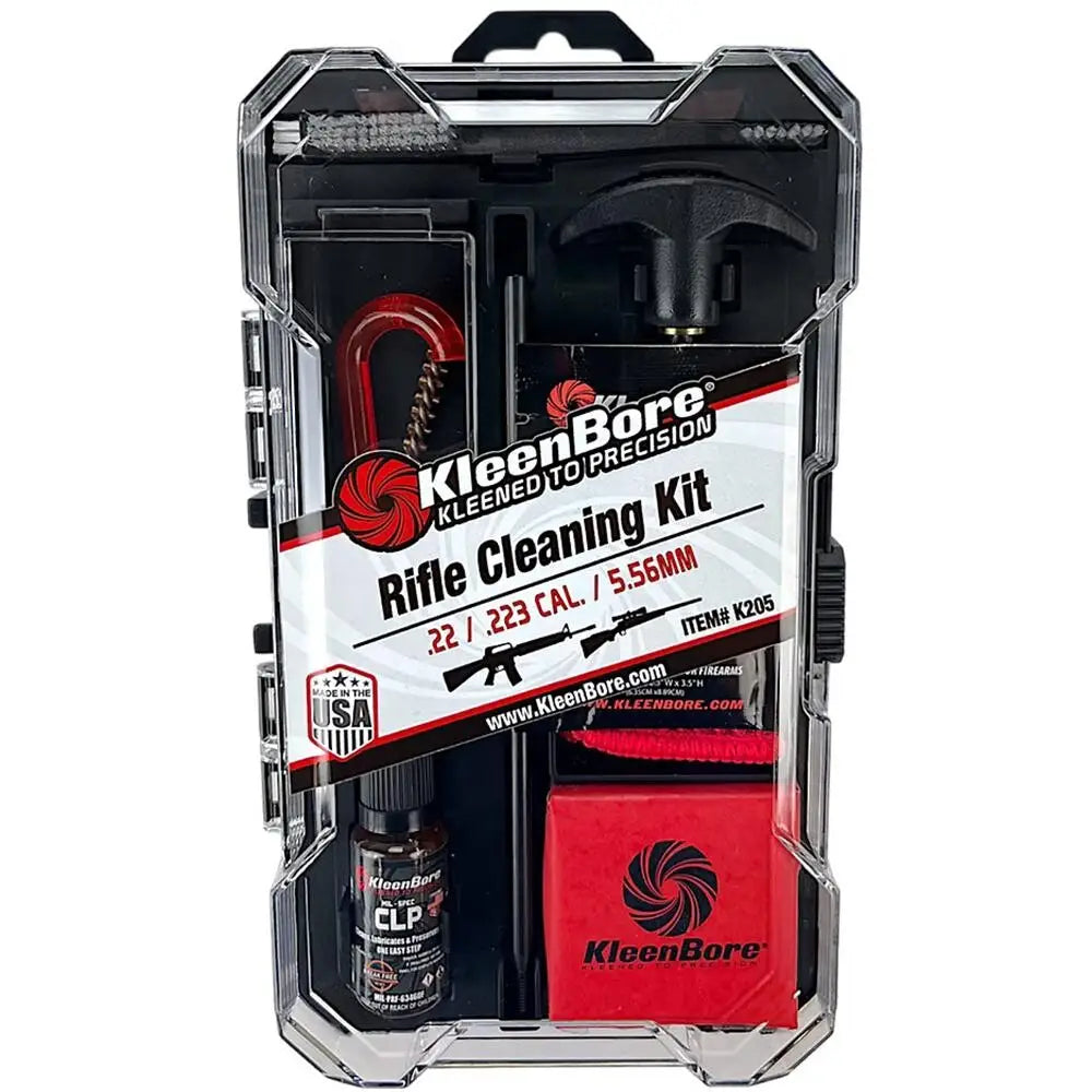 Kleen Bore Gun Cleaning Kits Kleenbore Rifle Kit 22/223/5.56mm Buy at Faith and Freedom Outdoors