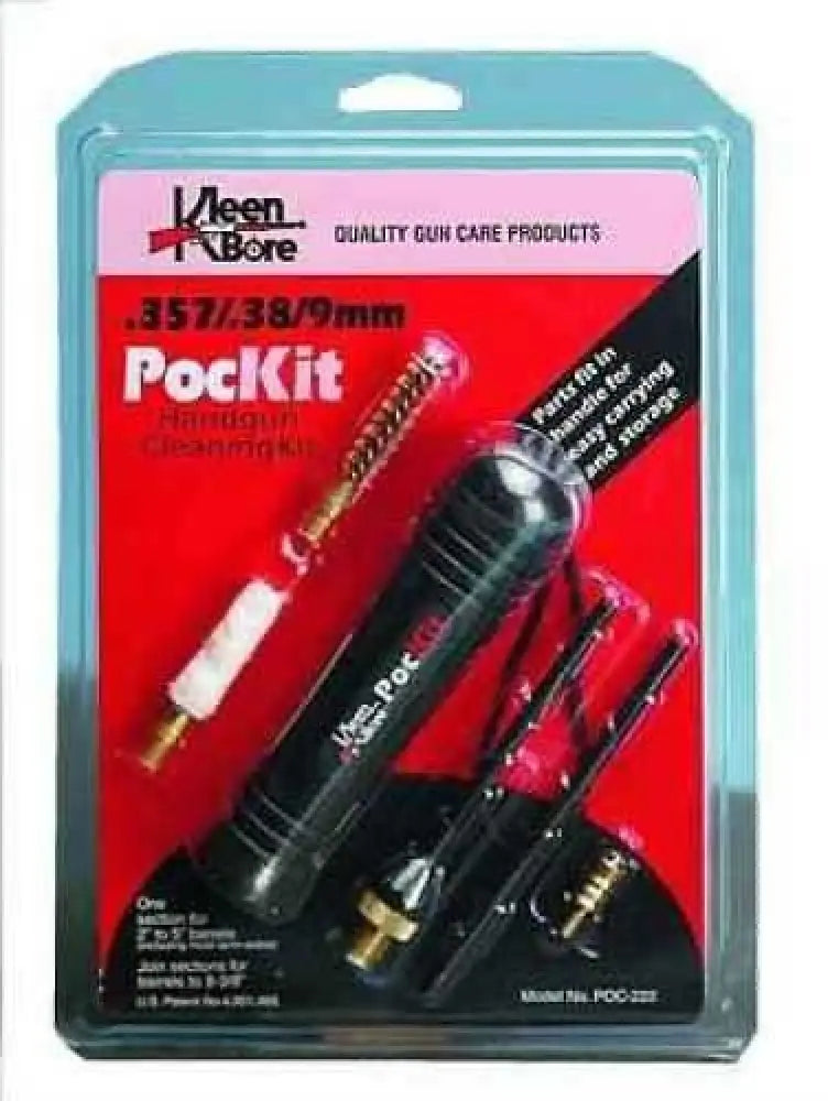 Kleen-bore Poc222 Pockit Handgun Set 9mm/38/357 Bronze
