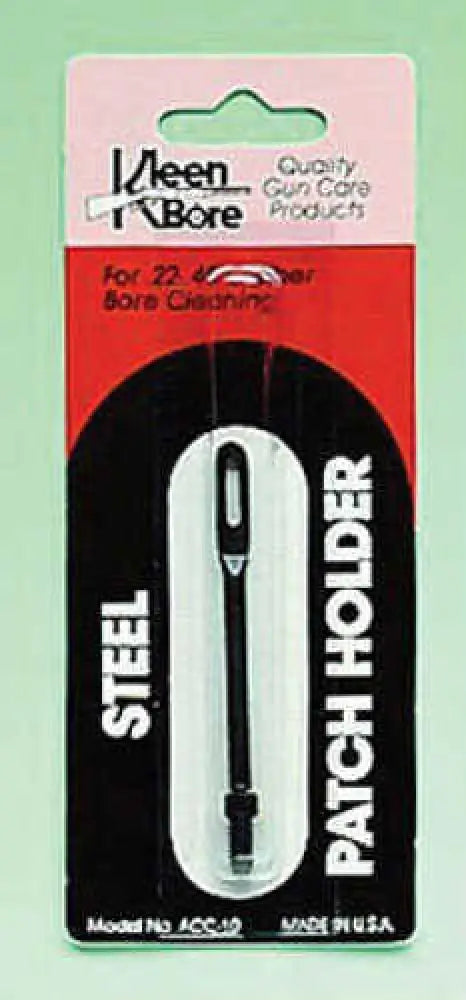 Kleen-bore Slotted Patch Holder - Packaged Steel - Rifle:.22-.45 Caliber Acc10