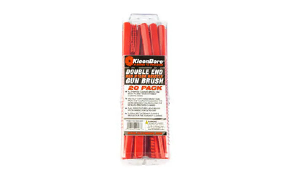 Kleen Br Dbl End Nylon Brush 20pk Buy at Faith and Freedom Outdoors - Cleaning Hardware & Components - Brush
