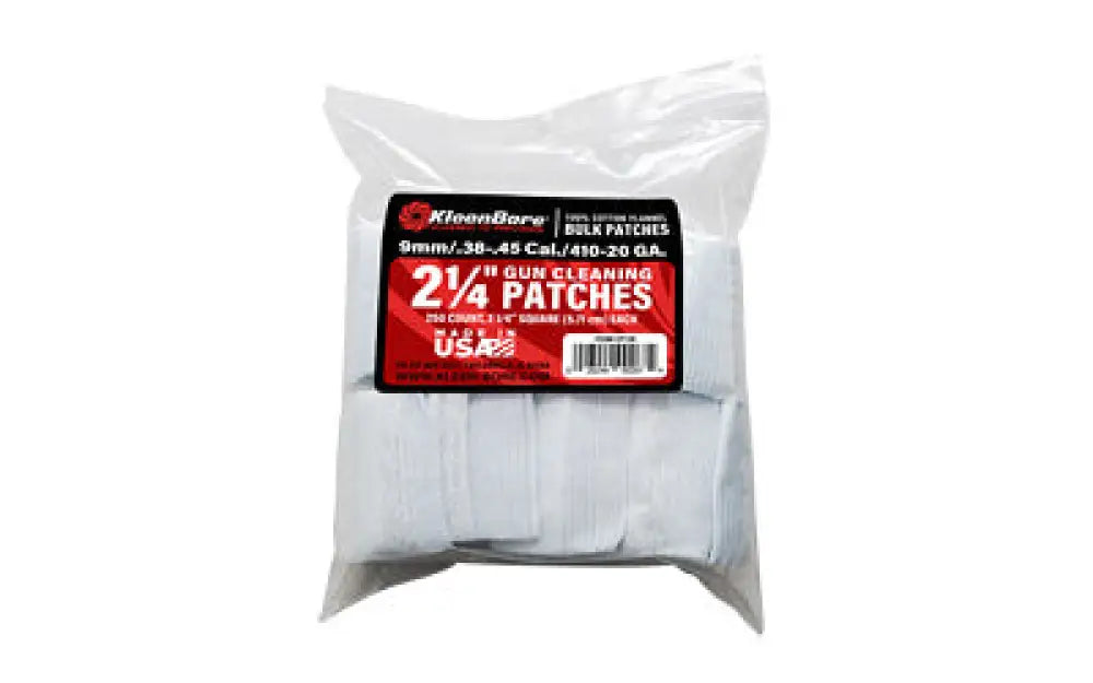 Kleen Br Spr Ptch 38-45/410-20 250pk Buy at Faith and Freedom Outdoors - Cleaning Hardware & Components - Patch