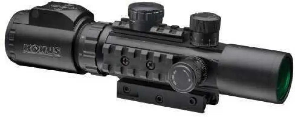 Konus Optical & Sports System Konuspro 2-6x 28mm Obj 54-22 Ft @ 100 Yds Fov 34mm Tube Dia Black Matte Dual Illuminated