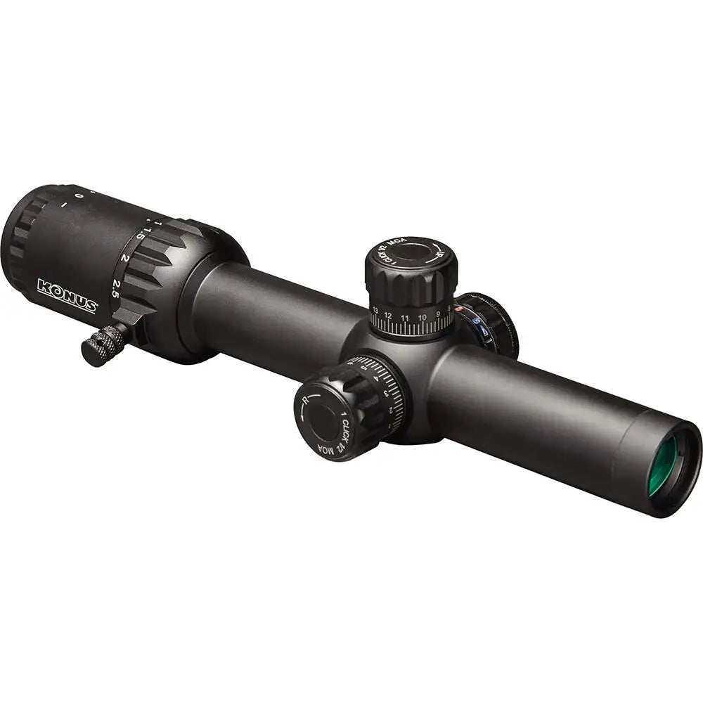 Konus Optics Centerfire Scopes Event Rifle Scope 1-10x24 30mm Sfp Circle-dot Illum. Black Buy at Faith and Freedom