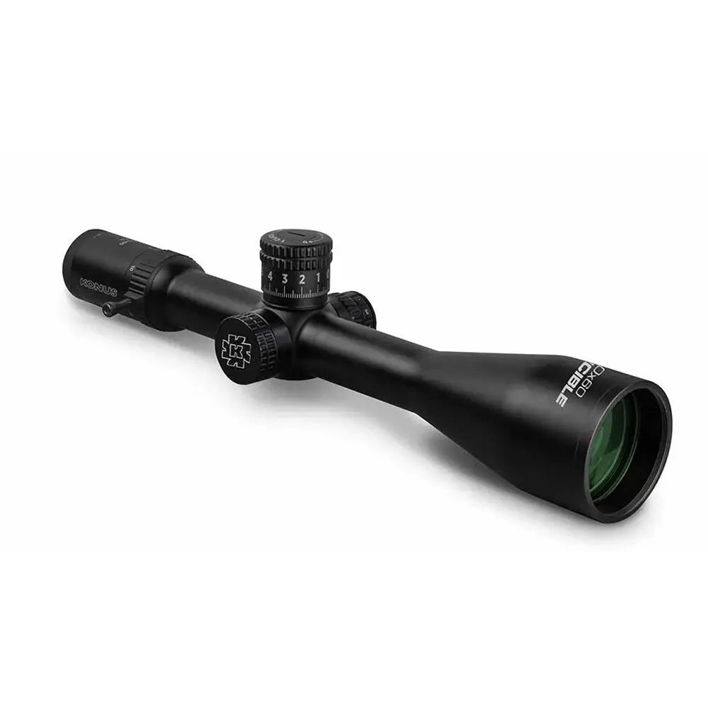 Konus Optics Centerfire Scopes Invincible Rifle Scope 5-50x60 34mm Sfp Fine Crosshair Illum. Black Buy at Faith