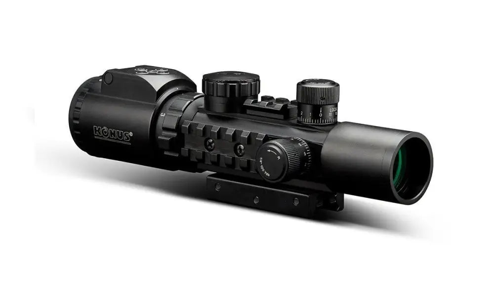 Konus Optics Centerfire Scopes Konuspro As34 Rifle Scope - 2-6x28mm 34mm Sfp Engraved/illum Mil-dot Black Matte Buy