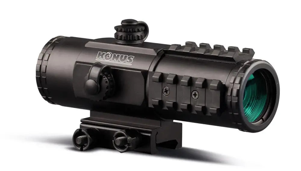 Konus Optics Centerfire Scopes Sight-pro Pts2 Red Dot - 3x30mm Red/blue Illuminated Reticle Buy at Faith and Freedom